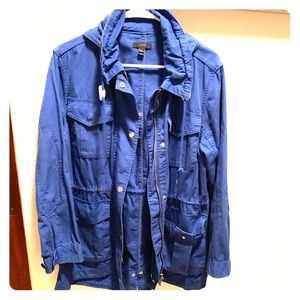 J. Crew Jackets & Coats - EUC J. Crew cotton jacket, PL but fits like Reg M J. Crew Jackets & Coats - EUC J. Crew cotton jacket, PL but fits like Reg M